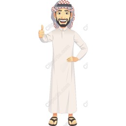 Cheerful Traditional Man