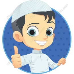 Cheerful Young Boy Thumbs-Up