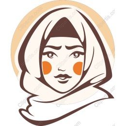 Cultural Elegance: Woman in Traditional Attire