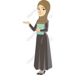 Elegant Professional Woman in Hijab