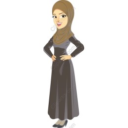 Elegant Modern Woman in Hijab