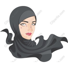Elegant Hijab Woman