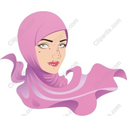 Elegant Pink Hijab