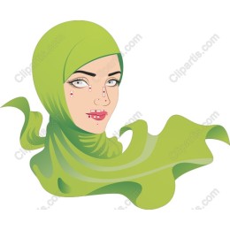 Elegant Green Hijab