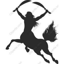 Dynamic Centaur Warrior