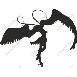 Angelic Winged Figure