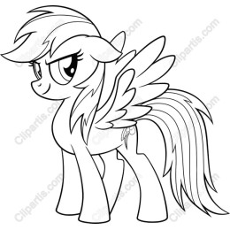 Whimsical Winged Pony