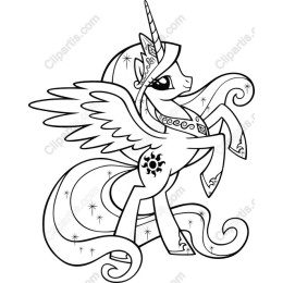 Whimsical Winged Unicorn