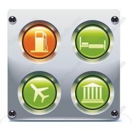 Essentials of Travel Icons Set