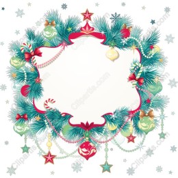 Festive Christmas Wreath