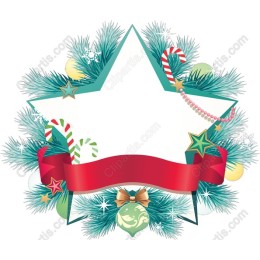 Christmas Star Frame