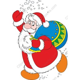 Joyful Santa Claus