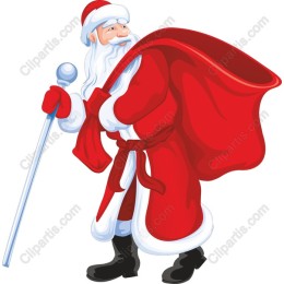 Cheerful Santa Claus