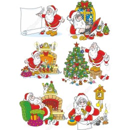 Santa's Cheerful Moments Set