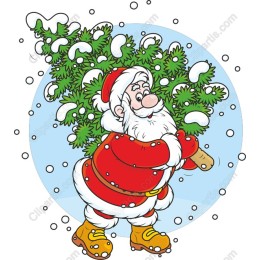 Santa Claus Christmas Tree