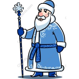 Cheerful Winter Character