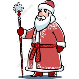 Whimsical Santa Claus