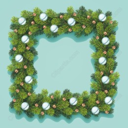 Festive Green Wreath