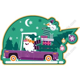 Joyful Santa's Holiday Adventure