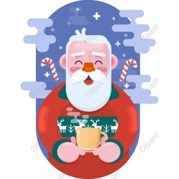Joyful Santa Claus