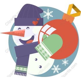 Adorable Snowman