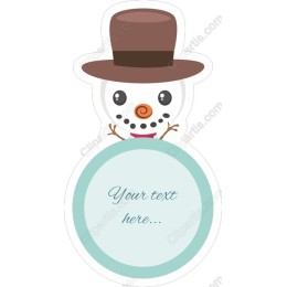 Cheerful Snowman