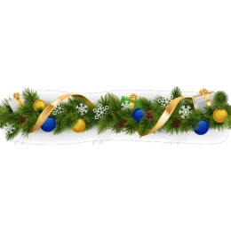 Festive Holiday Garland
