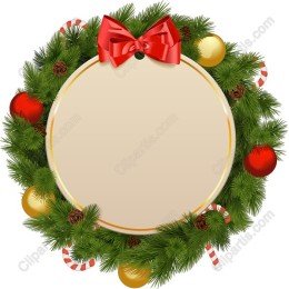 Festive Christmas Wreath