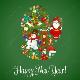 Happy New Year - Festive Celebration