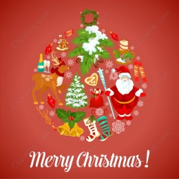 Merry Christmas Ornament