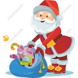Joyful Santa Claus