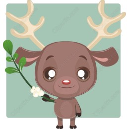 Cheerful Reindeer