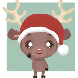 Cute Christmas Reindeer