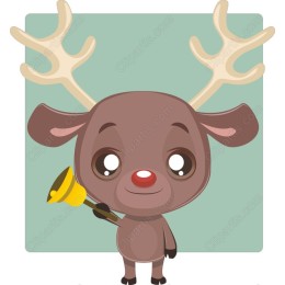 Cute Reindeer