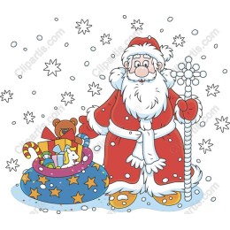 Joyful Santa Claus