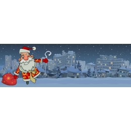 Whimsical Santa Claus