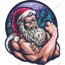 Bold Santa Claus