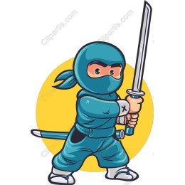 Playful Ninja Character