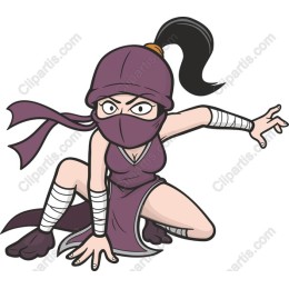 Dynamic Female Ninja