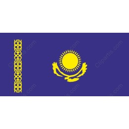 Kazakhstan Flag