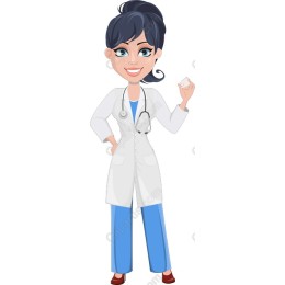 Confident Female Doctor