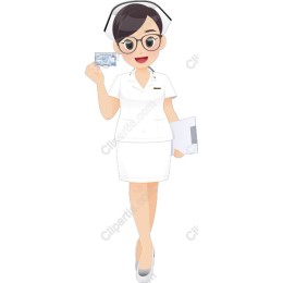 Nurse in White Uniform