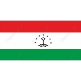 Tajikistan National Flag