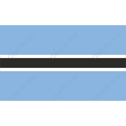Botswana Flag Image