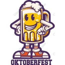Oktoberfest Cheerful Beer Mug