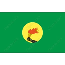 Vibrant Torch Symbol