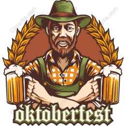 Oktoberfest Bavarian Beer Mug