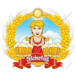 Oktoberfest Cheerful