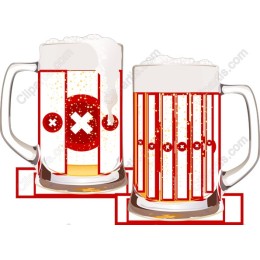 Frothy Beer Mugs