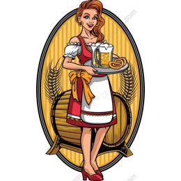 Charming Beer Maiden